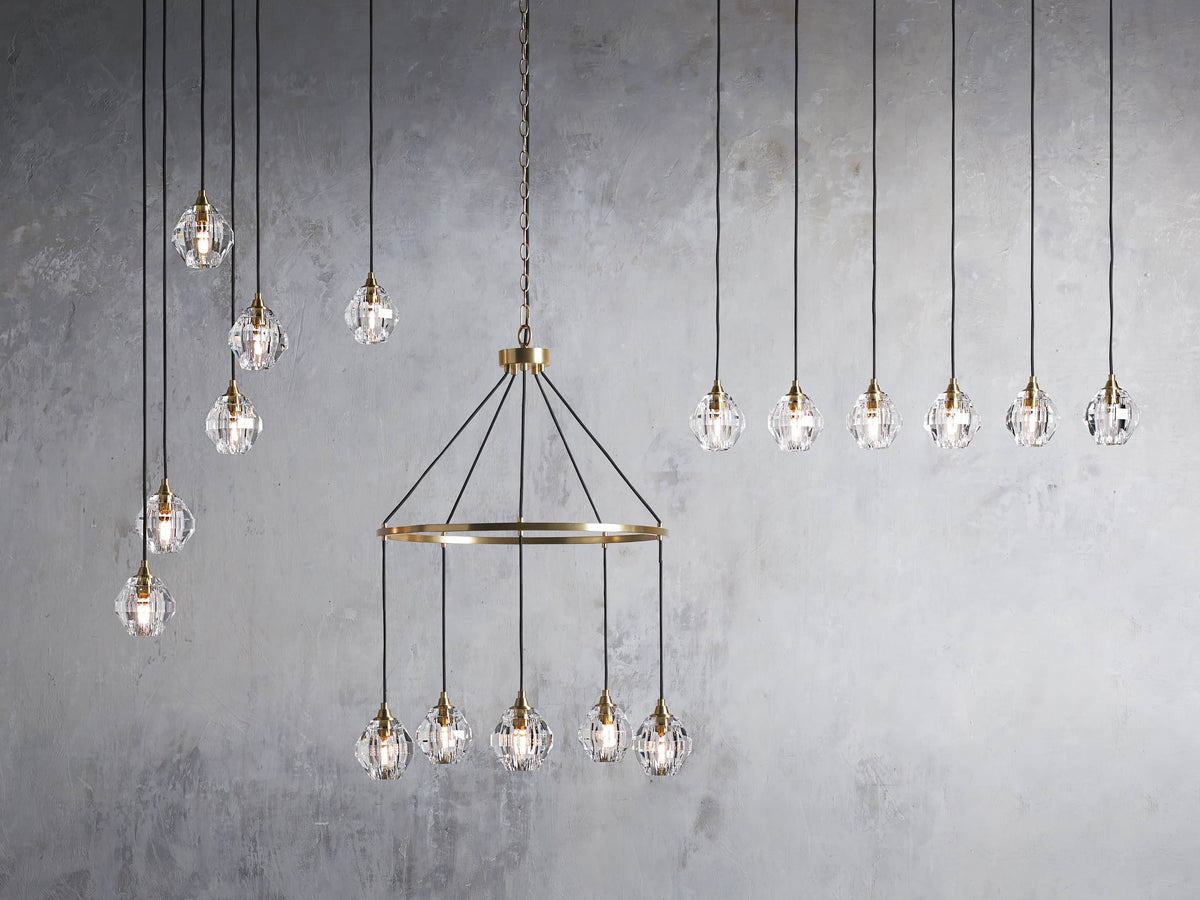 Amoroso Pendant in Brass