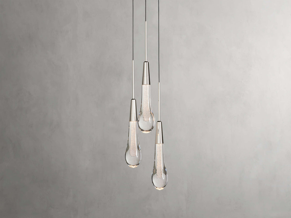 Soltaire Cluster Pendant