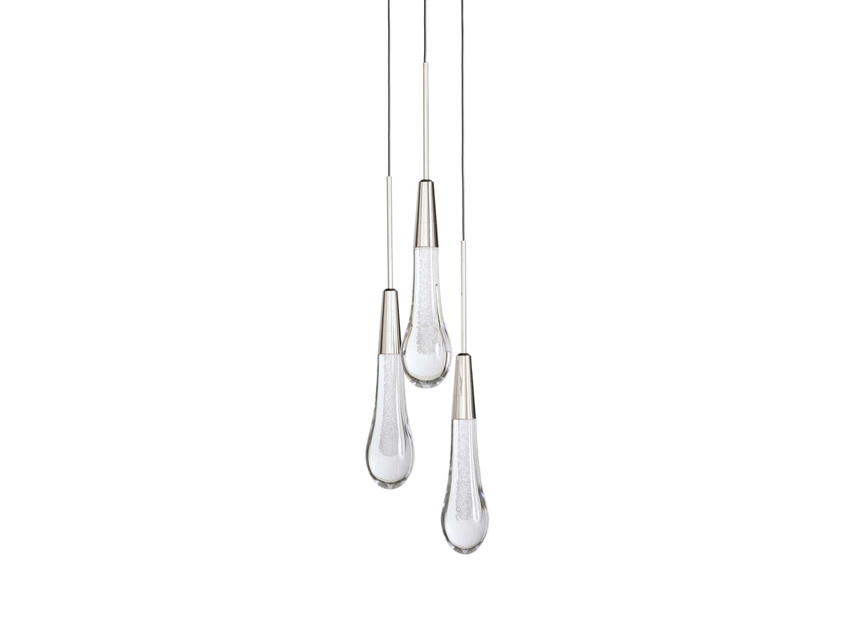 Soltaire Cluster Pendant