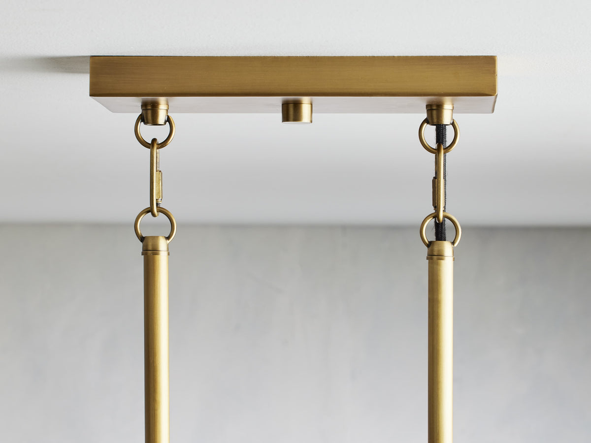 Andreas 5-Light Linear Chandelier