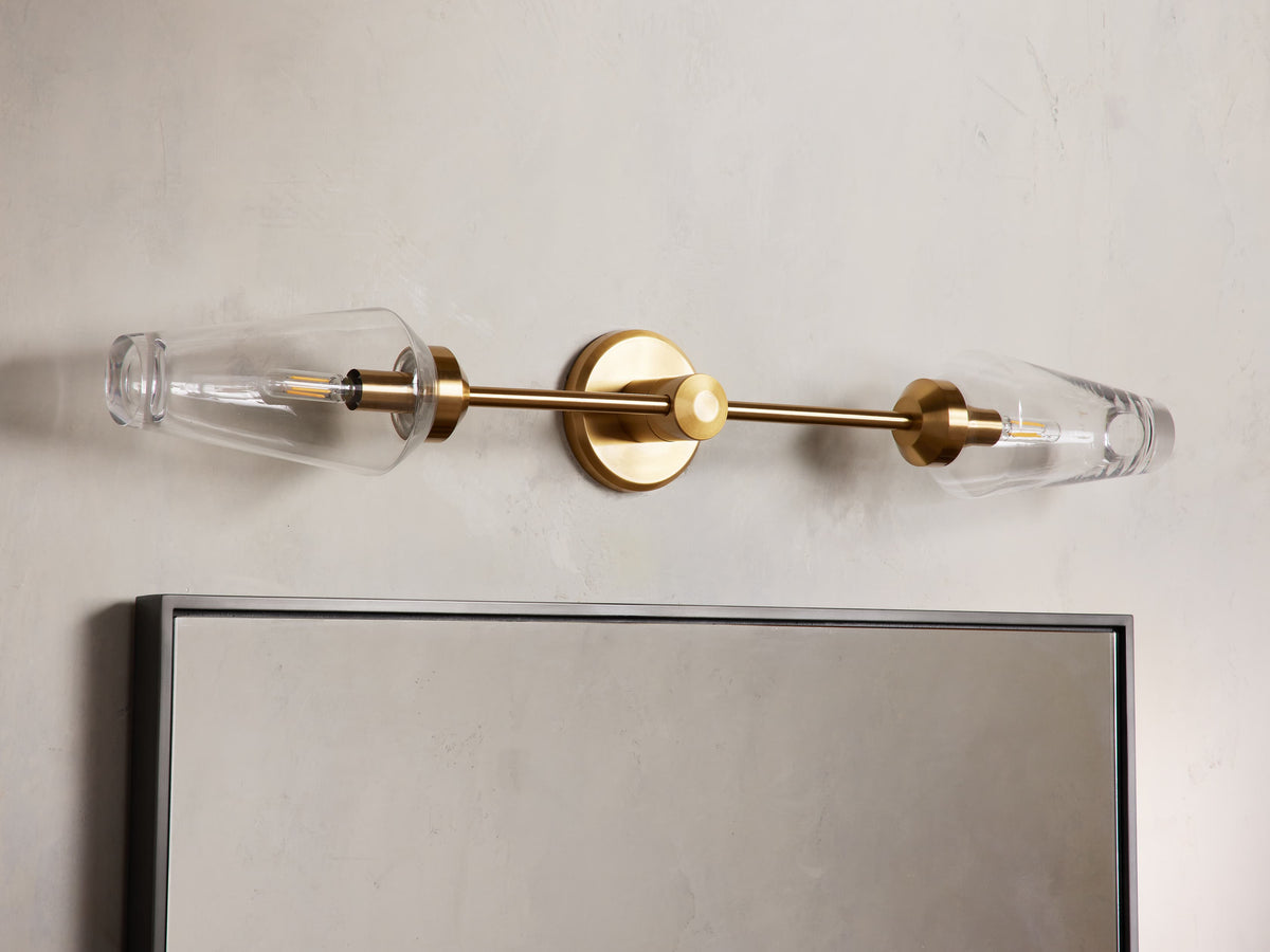 Arrow Double Sconce