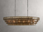 Ghiaccio Oval Chandelier