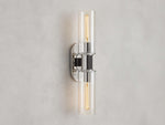 Harlin Double Sconce in Clear