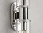 Harlin Double Sconce in Clear