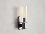 Harlin Sconce in Clear Bronze