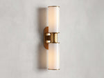 Harlin Double Sconce in Milk