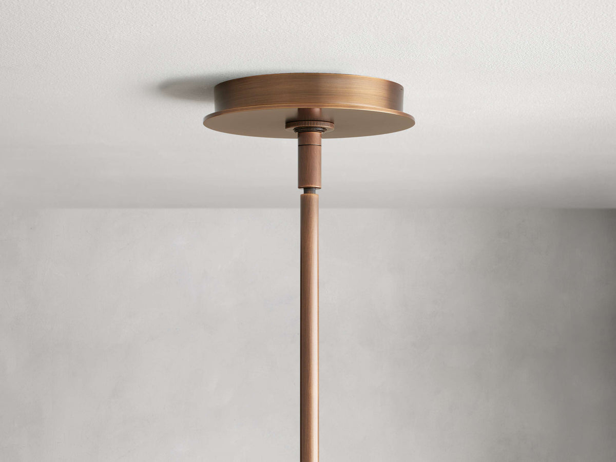 Daphne 48" Round Chandelier in Ecru