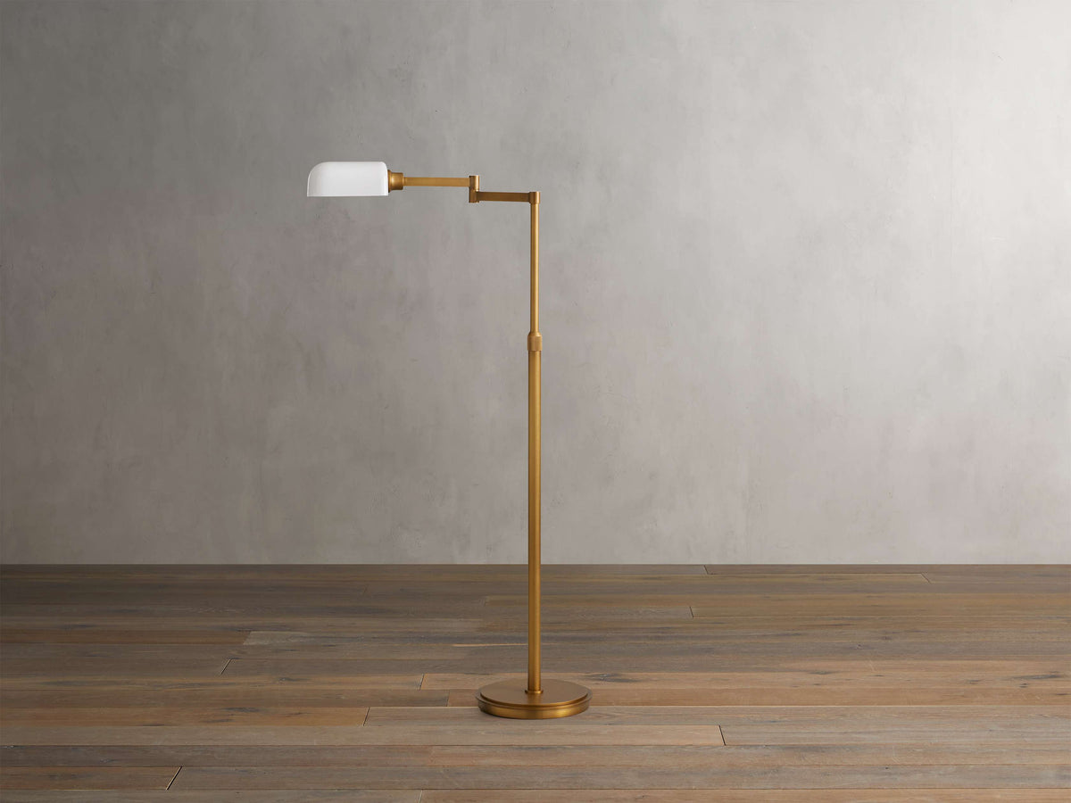 Zayd Swing Arm Floor Lamp