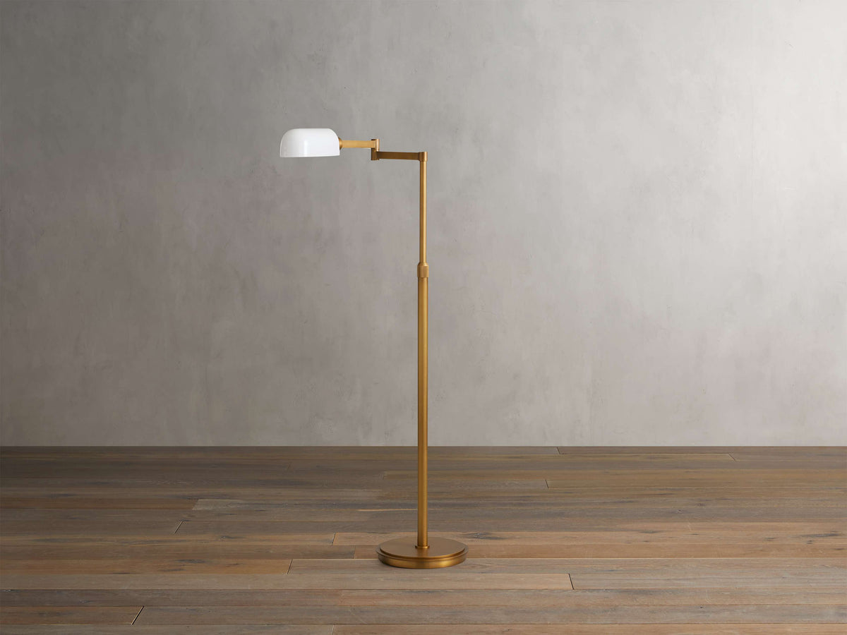 Zayd Swing Arm Floor Lamp