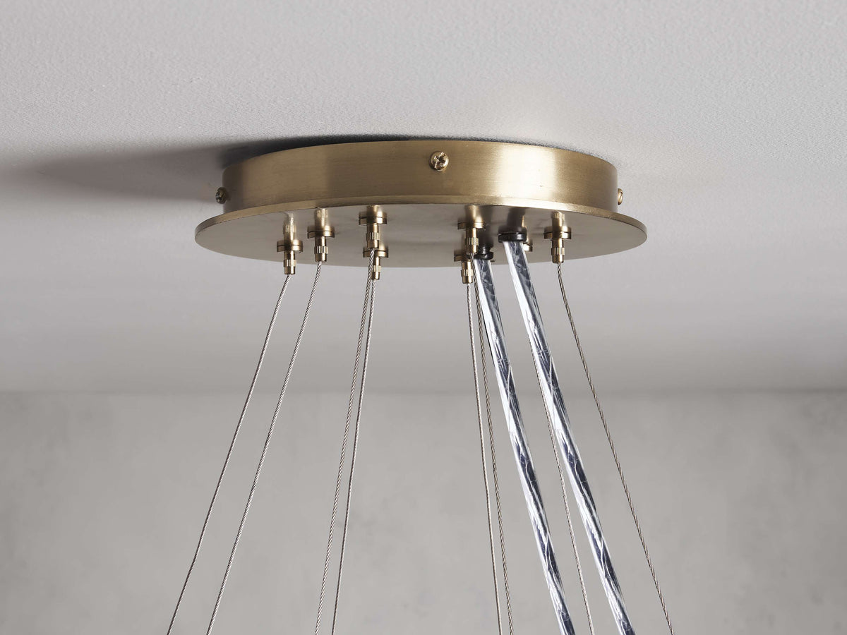 Jeunet 2-Tier Round Chandelier