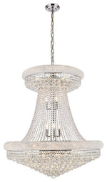 Elegant V1800G36SC/RC Primo 28 Light Chrome Chandelier Clear Royal Cut Crystal