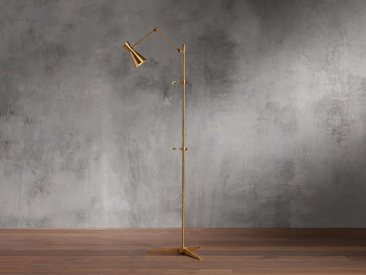 Jaxtyn Easel Floor Lamp