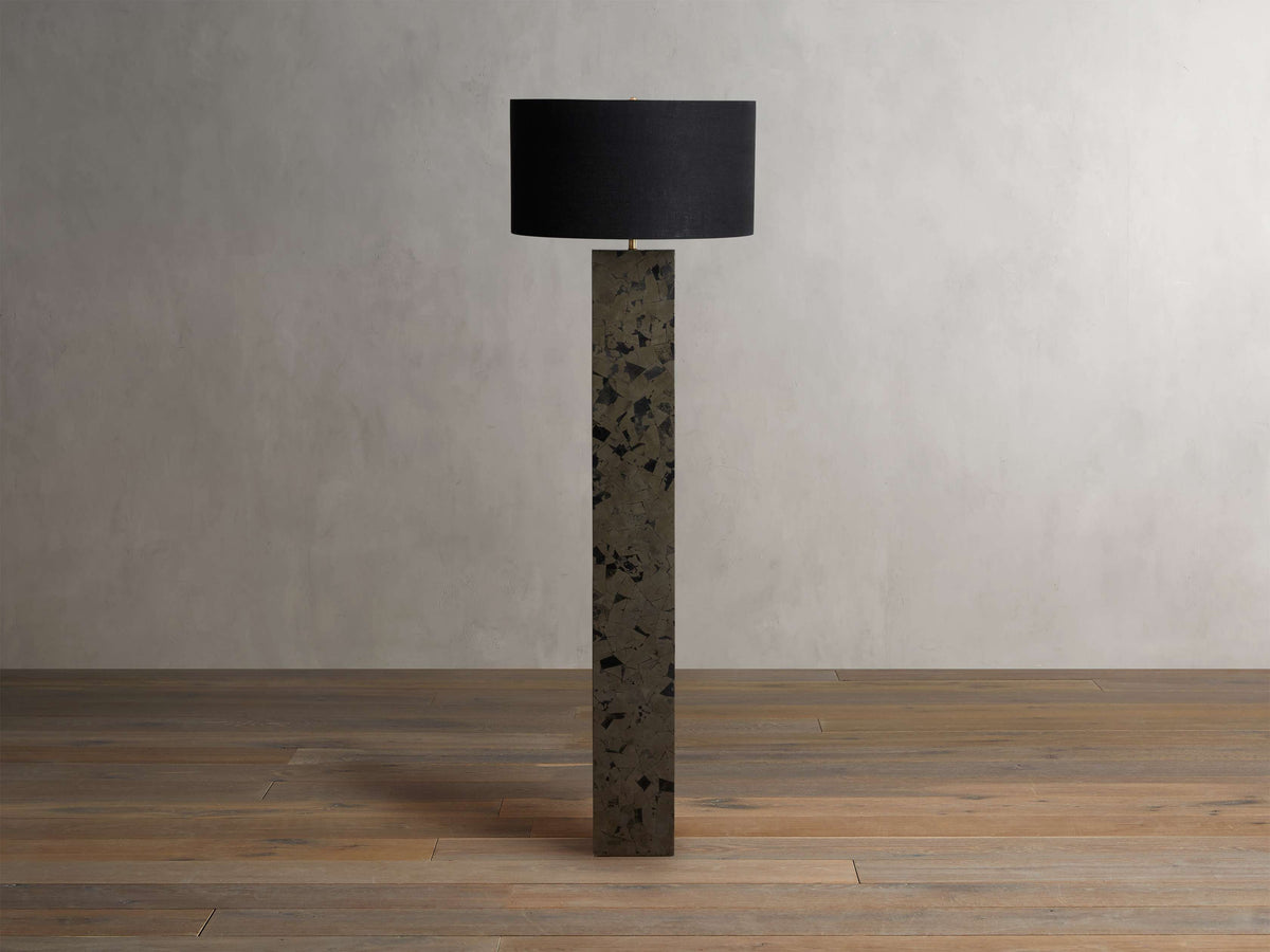 Pyrite Floor Lamp
