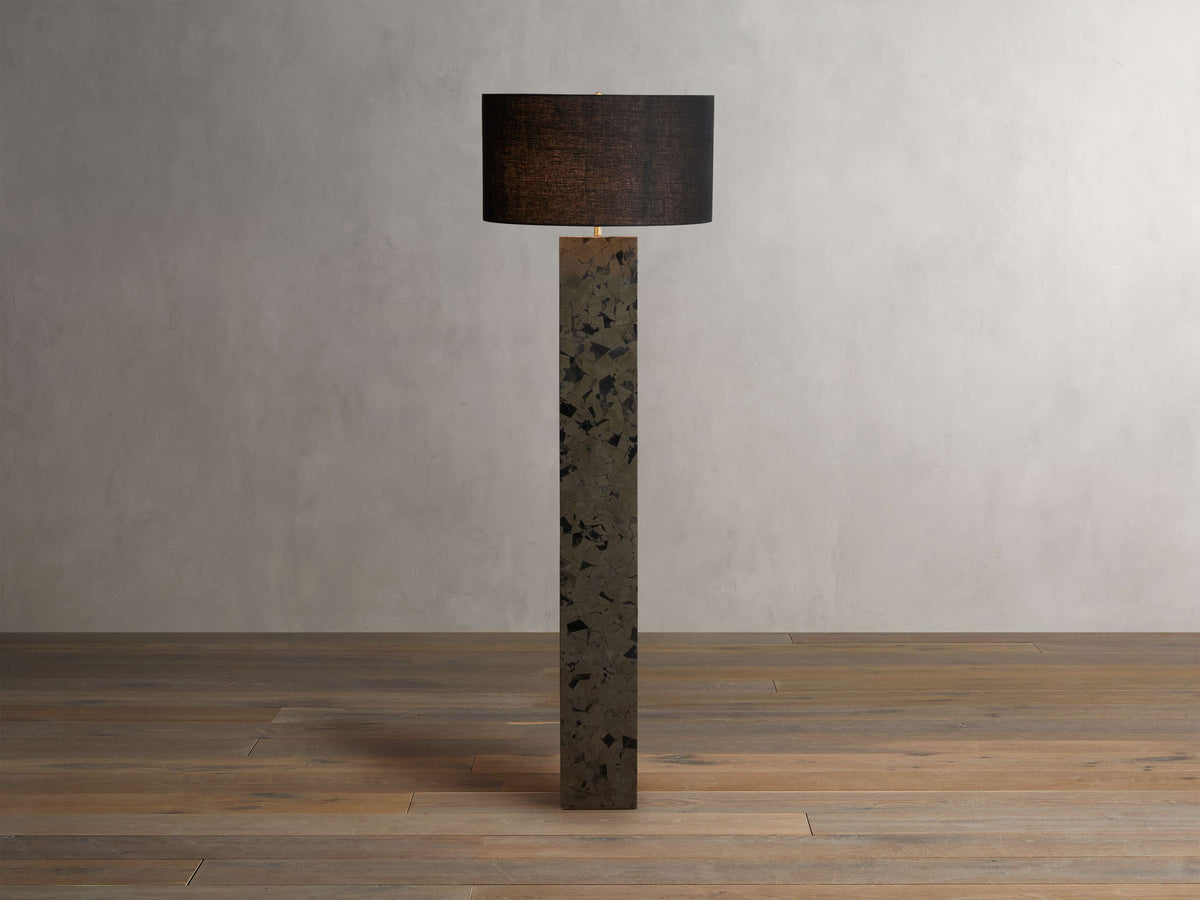 Pyrite Floor Lamp