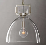 Machinist Glass Cloche Pendant