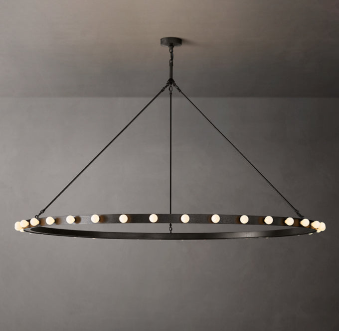 Vitoria Round Chandelier 72"