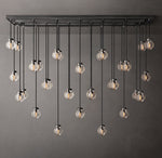 Pearl Rectangular Chandelier 72"