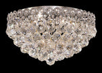 4 light flush mount crystal ceiling light droped with crystal ball