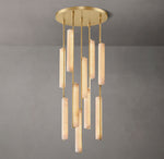 Audubon Alabaster Round Chandelier 24"