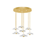 EMBARK 43"W Round Pendant