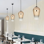 Personalized Art Glass Gradient Shade Nordic Post-Modern Pendant Lights