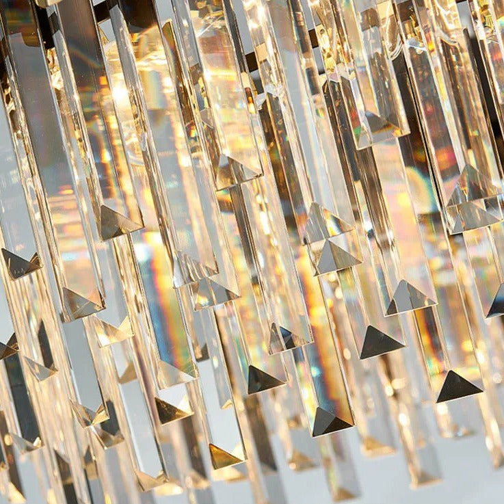Gio 39" Rose Gold Dining Room Chandelier