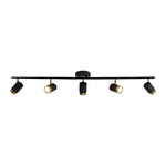 3/4/5 Lights GU10 LED Adjustable COB Surface Mounted Track Spotlight