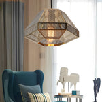 Electroplated Stainless Steel Creative Geometric Nordic Pendant Lights