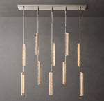 Audubon Crystal Linear Chandelier 54"