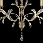 BEVELED ARCS 74" W Oblong Chandelier