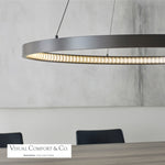 Bodiam Chandelier, 1-Light, LED, Antique Bronze, 48.5"W (700BOD48Z-LED930 70P9D6D)