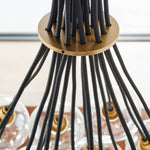 Gambit Chandelier, 19-Light, Brass, 22.3"W (700GMBMP19CR 70DN4W5)