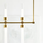 Alva Pendant, 7-Light, LED, Black, 14"W (700TDALVPMC7PB-LED922 70EACKC)