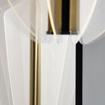 Nyra Chandelier, 1-Light, LED, Nightshade Black, Acrylic, 27.5"W (700NYR28B-LED930 70PDEUE)