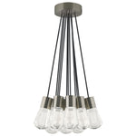 ModernRail Pendant, 8-Light, Aged Brass, 13"W (700MDP3GRR 70DR3LA)