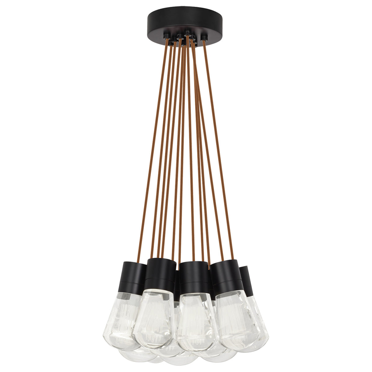 Alva Pendant, 11-Light, LED, Satin Nickel, 18"W (700TDALVPMC11BS-LED922 70E7JRF)