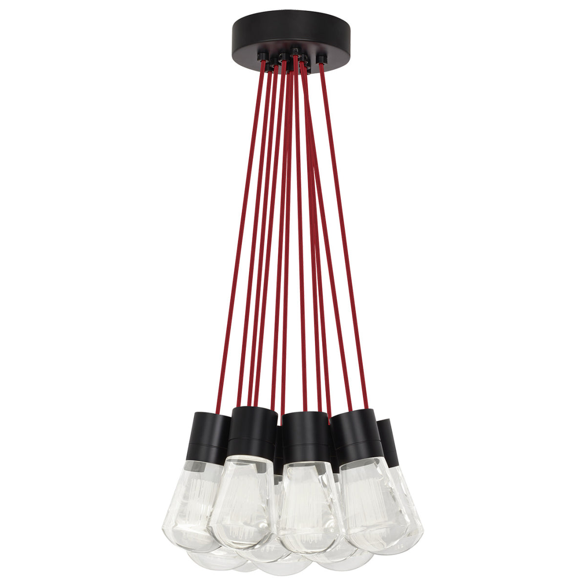 Alva Pendant, 11-Light, LED, Black, 18"W (700TDALVPMC11IB-LED922 70E7JRJ)