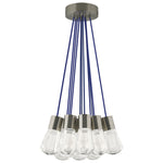 Alva Pendant, 11-Light, LED, Satin Nickel, 18"W (700TDALVPMC11OS-LED922 70E7JT0)