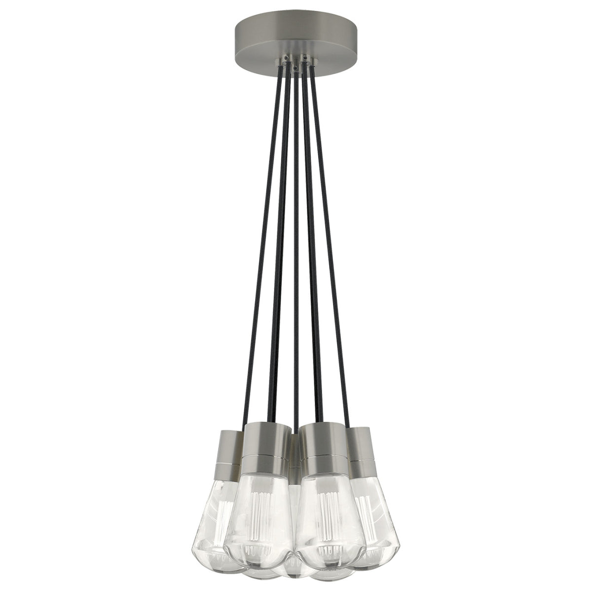 Alva Pendant, 11-Light, LED, Black, 18"W (700TDALVPMC11RB-LED922 70E7JTD)