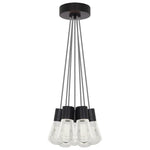 Alva Pendant, 11-Light, LED, Satin Nickel, 18"W (700TDALVPMC11YS-LEDWD 70E7KPL)