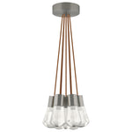 Alva Pendant, 7-Light, LED, Black, 14"W (700TDALVPMC7OB-LED930 70E7KTG)