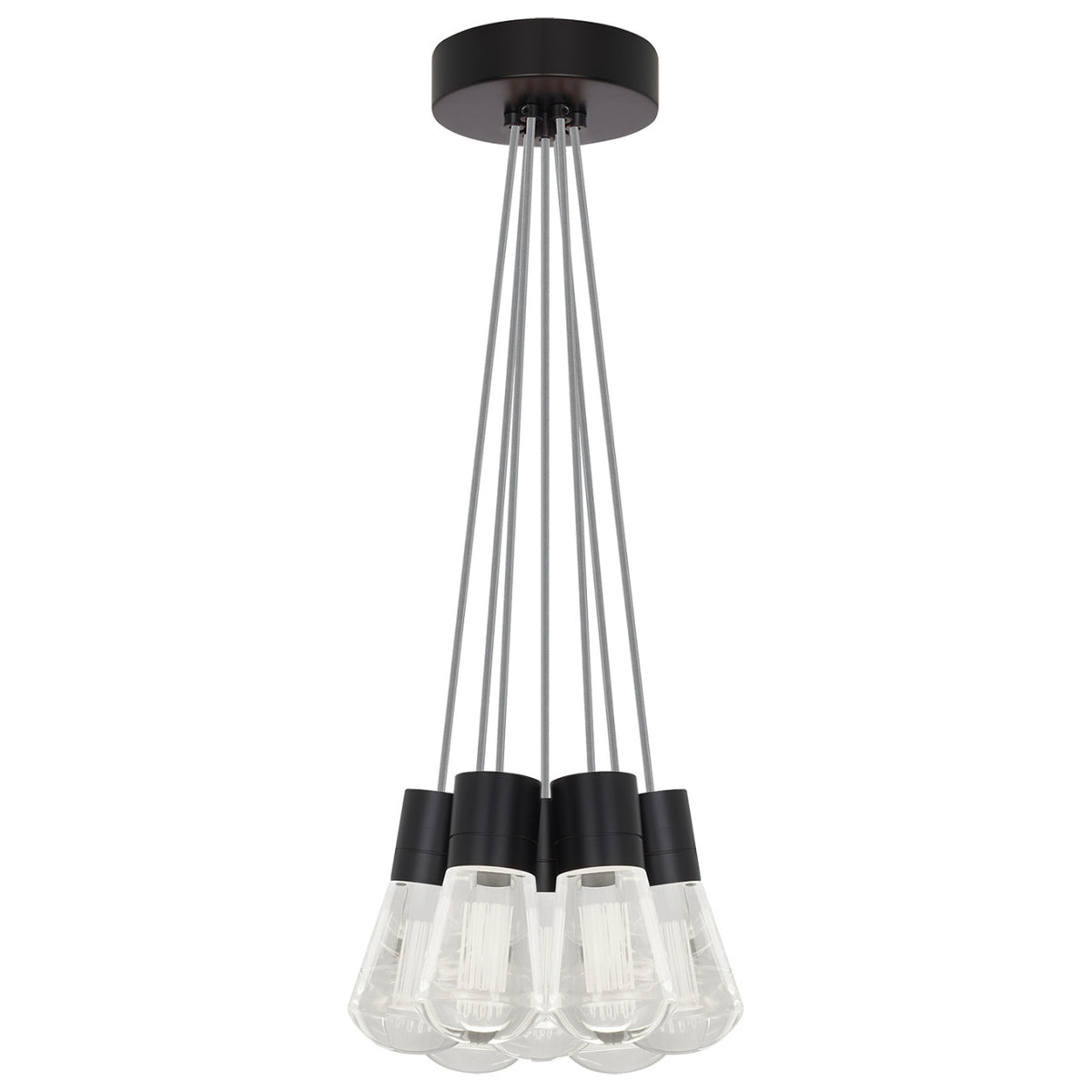 Alva Pendant, 7-Light, LED, Satin Nickel, 14"W (700TDALVPMC7RS-LED930 70EACKV)