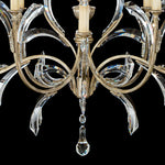 BEVELED ARCS 57" W Round Chandelier