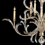 BEVELED ARCS 56" W Round Chandelier