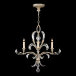 BEVELED ARCS 28" W Round Chandelier