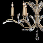 BEVELED ARCS 42" W Round Chandelier