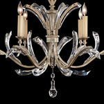 BEVELED ARCS 42" W Round Chandelier