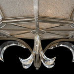 BEVELED ARCS 26" W Round Flush Mount