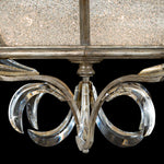 BEVELED ARCS 26" W Round Semi-Flush Mount