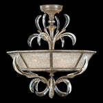 BEVELED ARCS 26" W Round Semi-Flush Mount